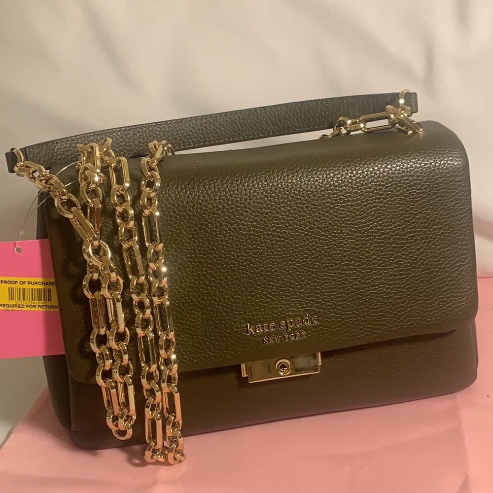 Kate Spade New York Carlyle medium Leather Crossbody bag - Picture 13 of 15